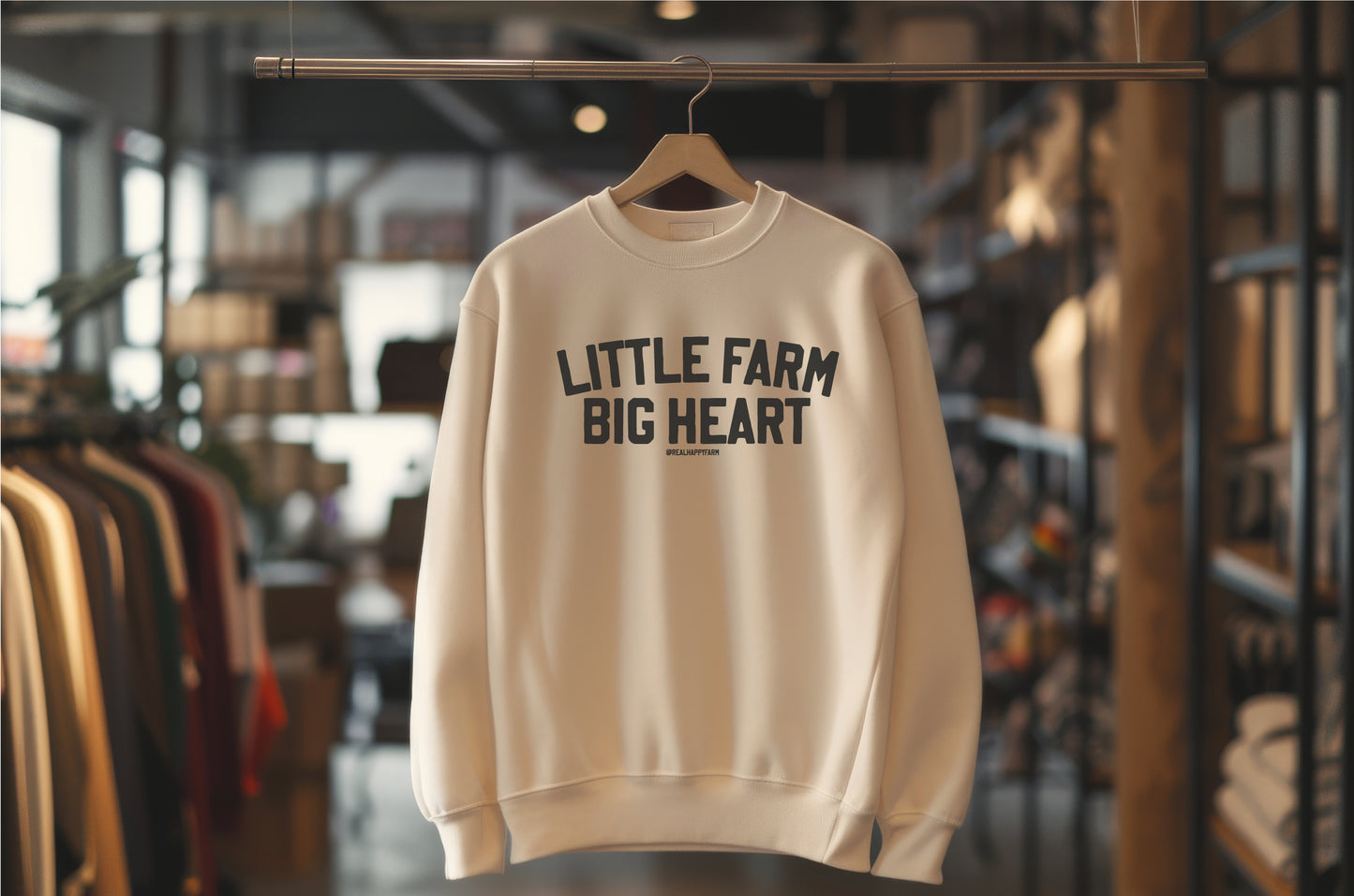 Little Farm Big Heart Sweatshirt